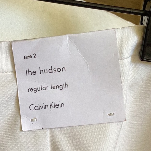 Calvin Klein Modern essentials trousers size 2 NWT - Picture 2 of 4